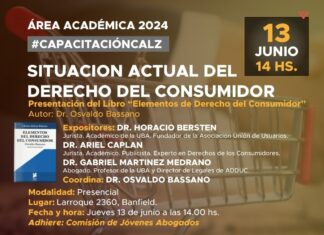 Capacitación CALZ: SITUACIÓN ACTUAL DEL DERECHO DEL CONSUMIDOR