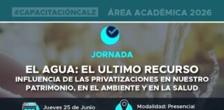 Jornada «El agua»: El último recurso