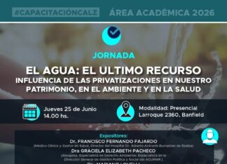 Jornada «El agua»: El último recurso